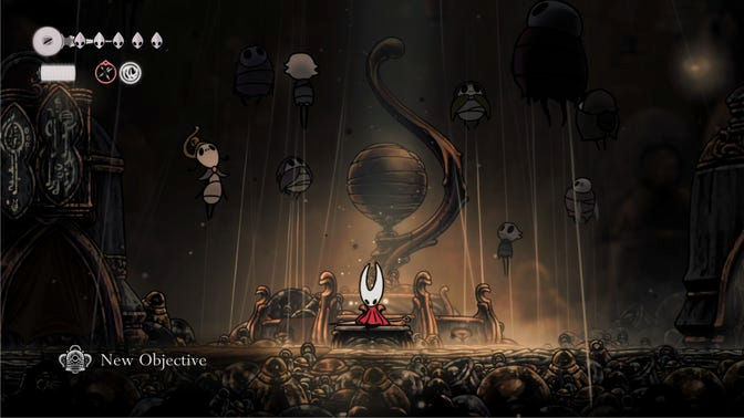 Hollow Knight Silksong. Серое Болото