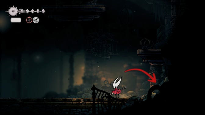 Hollow Knight Silksong. Серое Болото