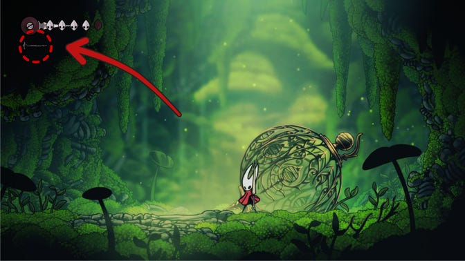 Hollow Knight Silksong. Моховой Грот (обучение)