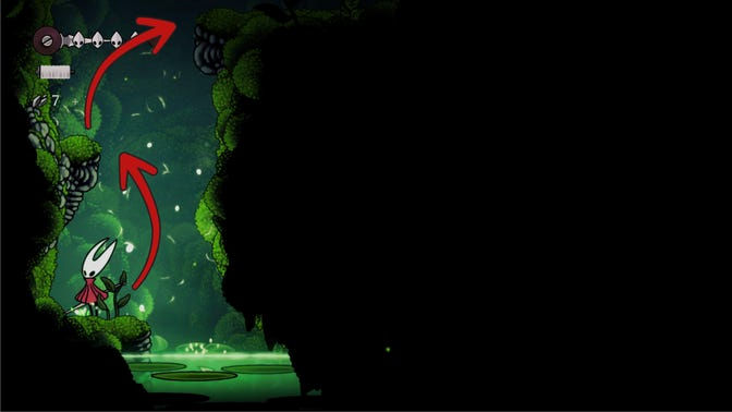 Hollow Knight Silksong. Моховой Грот (обучение)