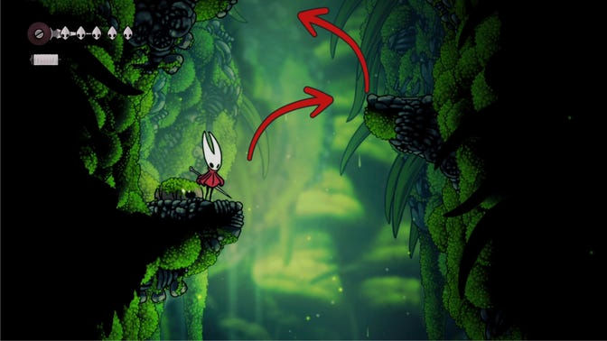 Hollow Knight Silksong. Моховой Грот (обучение)