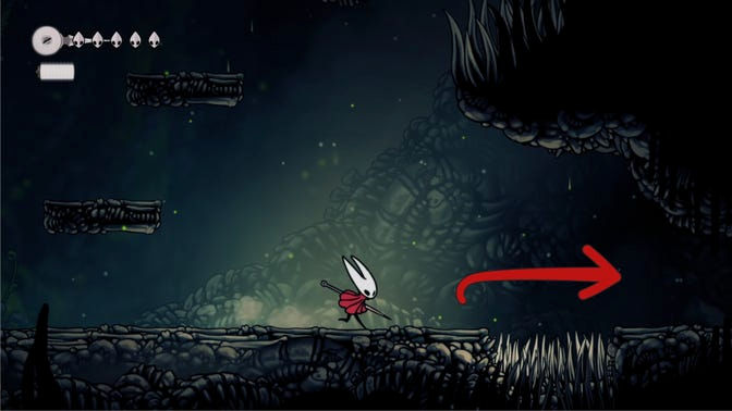 Hollow Knight Silksong. Моховой Грот (обучение)