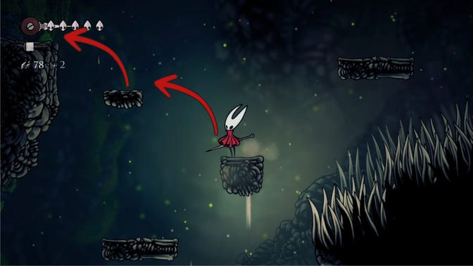 Hollow Knight Silksong. Моховой Грот (обучение)