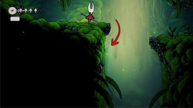 Hollow Knight Silksong. Моховой Грот (обучение)