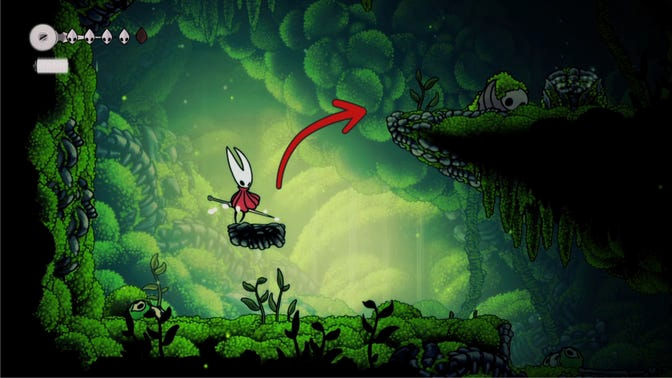 Hollow Knight Silksong. Моховой Грот (обучение)