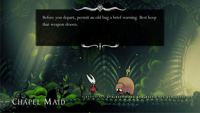 Hollow Knight Silksong. Моховой Грот (обучение)