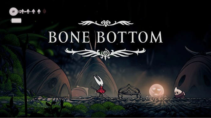 Hollow Knight Silksong. Моховой Грот (обучение)