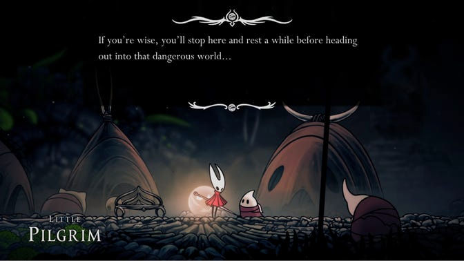 Hollow Knight Silksong. Моховой Грот (обучение)