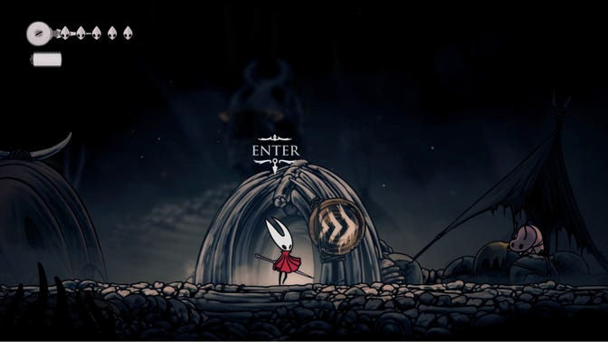 Hollow Knight Silksong. Моховой Грот (обучение)