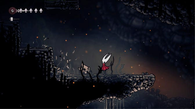 Hollow Knight Silksong. Моховой Грот (обучение)