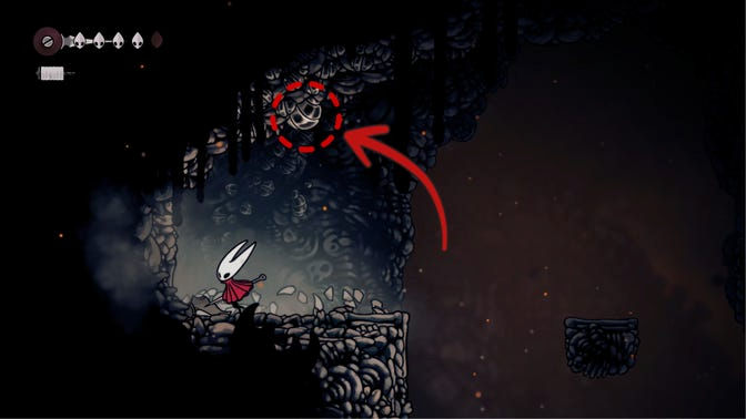 Hollow Knight Silksong. Моховой Грот (обучение)