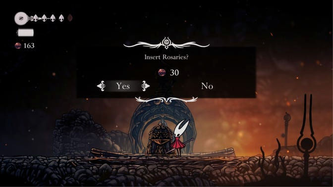 Hollow Knight Silksong. Моховой Грот (обучение)