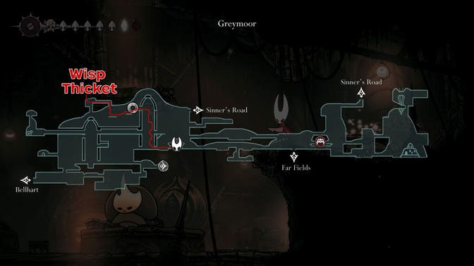 Hollow Knight Silksong. Чаща огонька