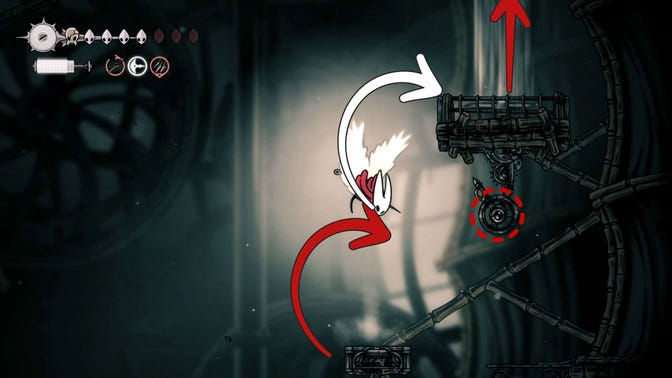 Hollow Knight Silksong. Чаща огонька