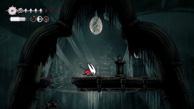 Hollow Knight Silksong. Чаща огонька