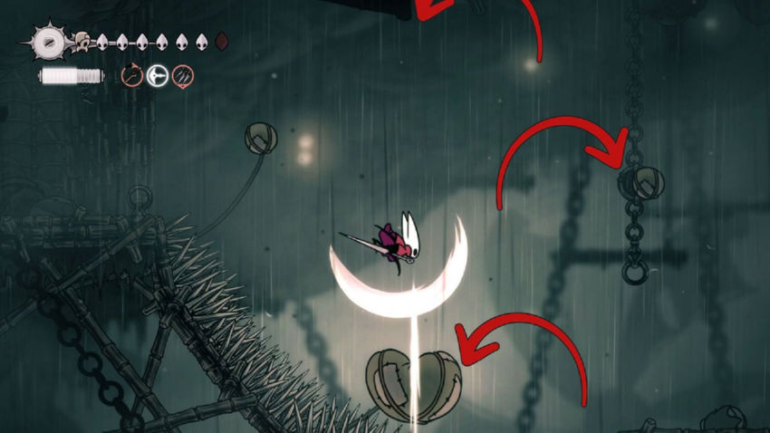 Hollow Knight Silksong. Чаща огонька