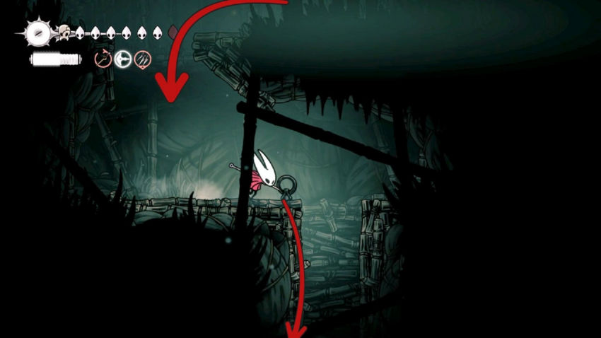 Hollow Knight Silksong. Чаща огонька