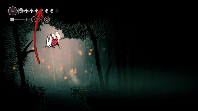 Hollow Knight Silksong. Чаща огонька