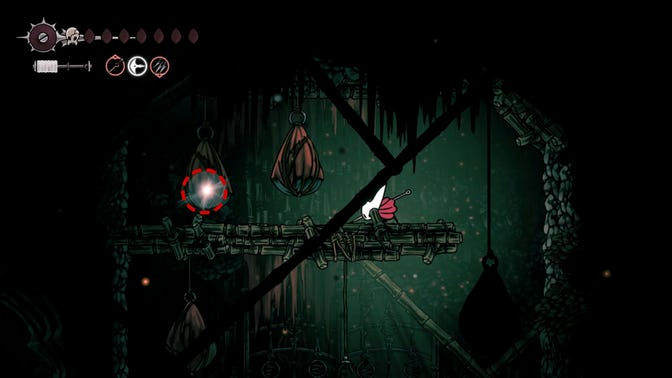 Hollow Knight Silksong. Чаща огонька