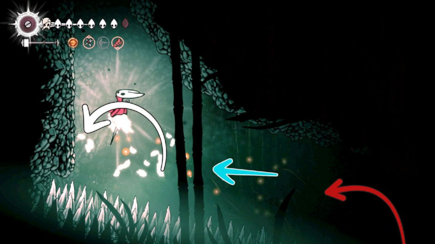 Hollow Knight Silksong. Чаща огонька