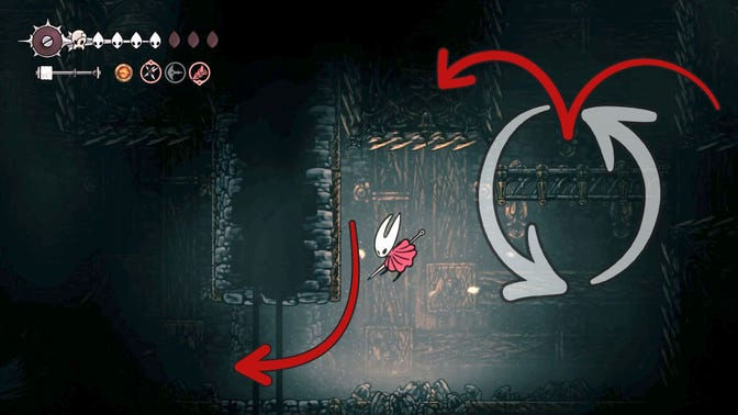 Hollow Knight Silksong. Чаща огонька