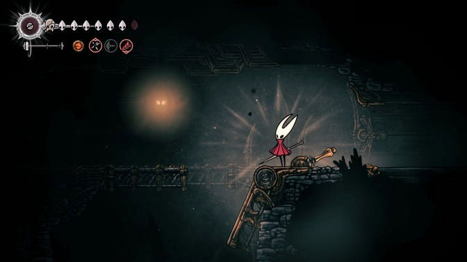 Hollow Knight Silksong. Чаща огонька