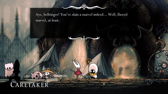 Hollow Knight Silksong. Колыбель