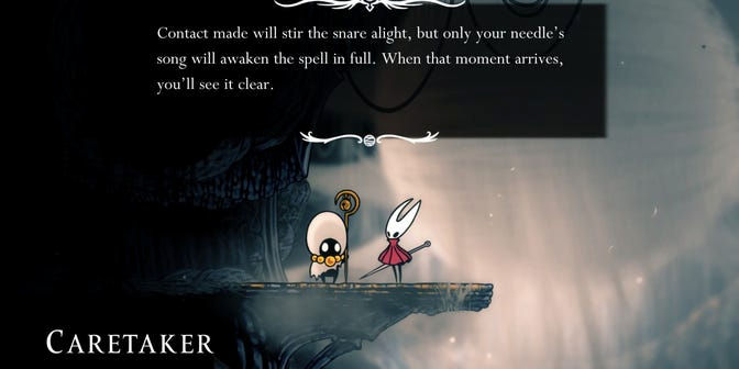 Hollow Knight Silksong. Шёлк и Душа