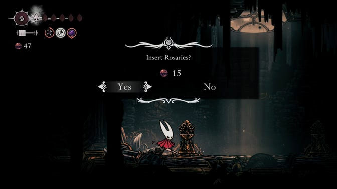 Hollow Knight Silksong. Подземелье