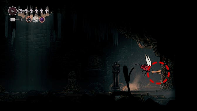 Hollow Knight Silksong. Подземелье