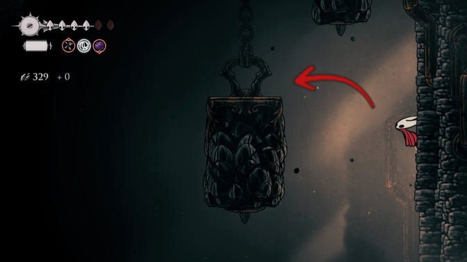 Hollow Knight Silksong. Подземелье