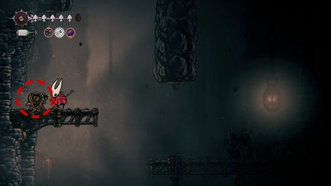 Hollow Knight Silksong. Подземелье