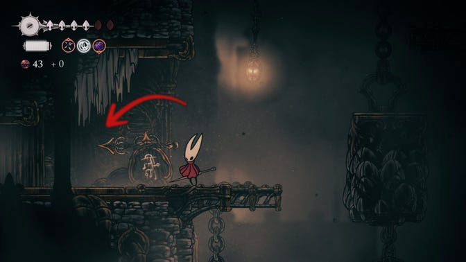 Hollow Knight Silksong. Подземелье