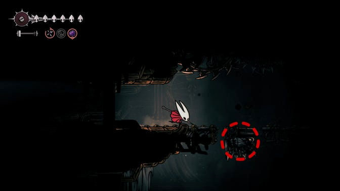 Hollow Knight Silksong. Подземелье