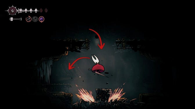 Hollow Knight Silksong. Подземелье