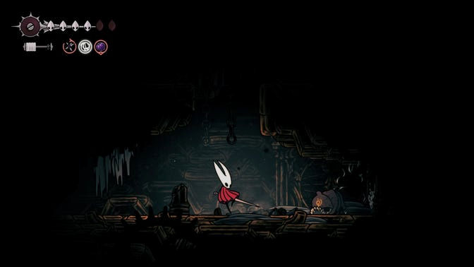 Hollow Knight Silksong. Подземелье