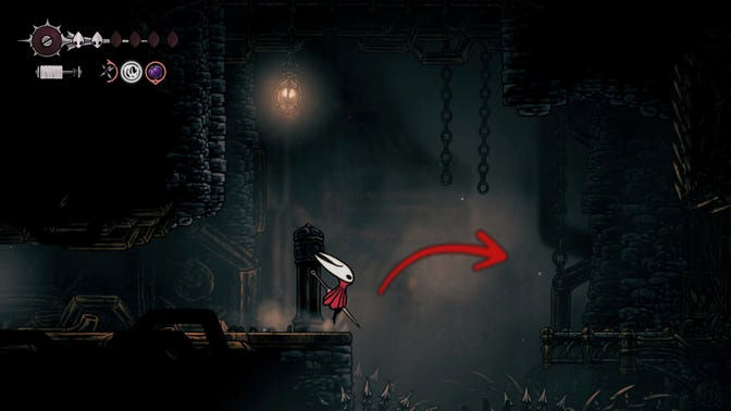 Hollow Knight Silksong. Подземелье