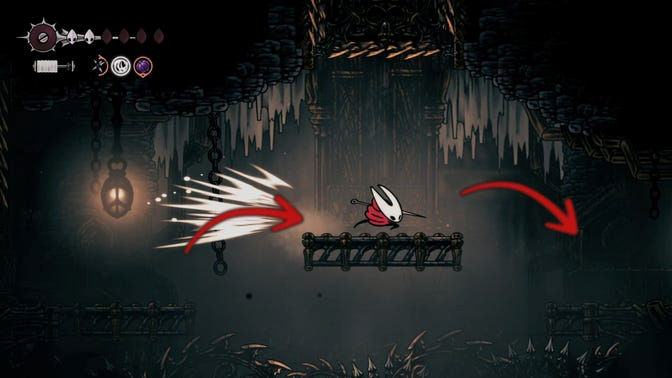 Hollow Knight Silksong. Подземелье