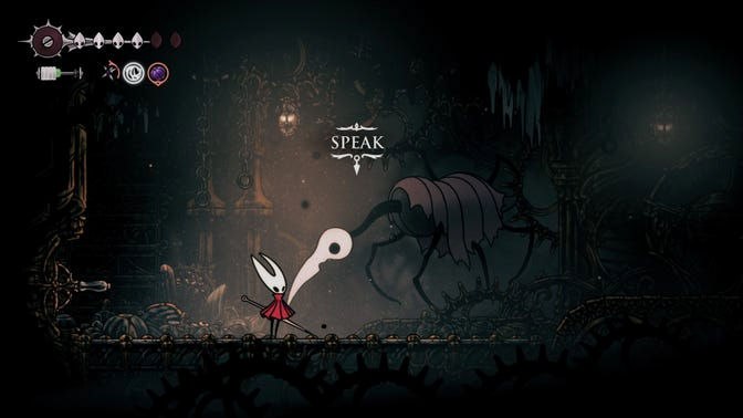 Hollow Knight Silksong. Подземелье