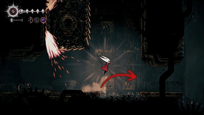 Hollow Knight Silksong. Подземелье