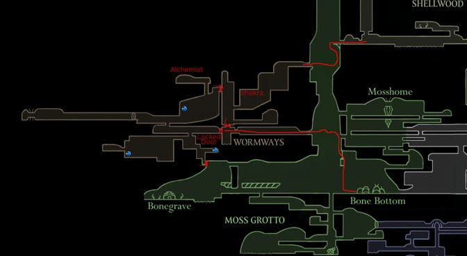 Hollow Knight Silksong. Червоточины