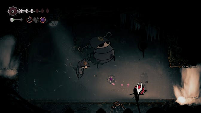 Hollow Knight Silksong. Подземелье