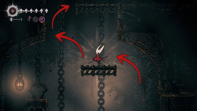 Hollow Knight Silksong. Подземелье