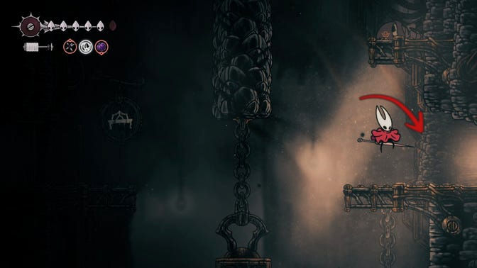 Hollow Knight Silksong. Подземелье