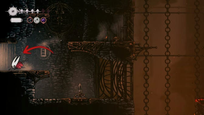 Hollow Knight Silksong. Подземелье