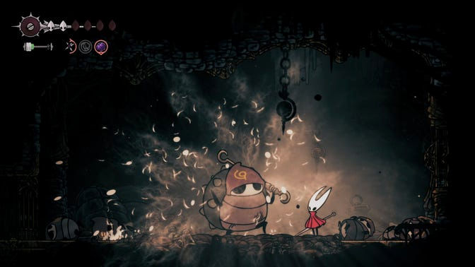 Hollow Knight Silksong. Подземелье