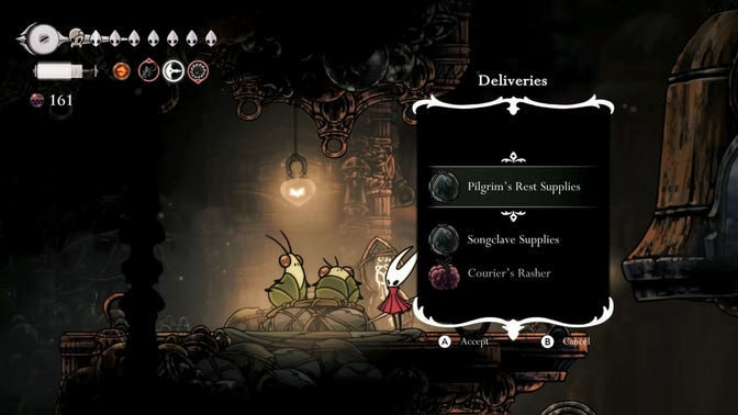 Hollow Knight Silksong. Дополнительные задания