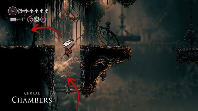 Hollow Knight Silksong. Хоровые палаты