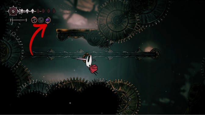 Hollow Knight Silksong. Верхнее ядро часового механизма