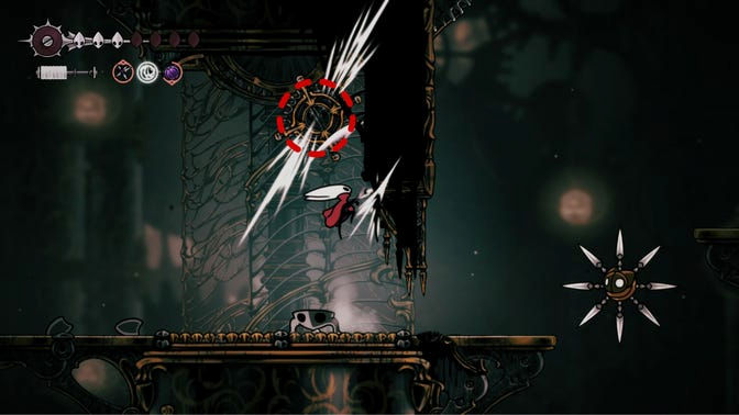 Hollow Knight Silksong. Верхнее ядро часового механизма